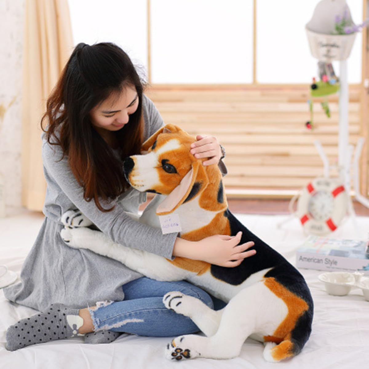 Amazon.co.jp: Ergugos タイガーテールトイズ ビーグル びーぐる 犬